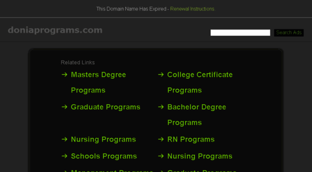 doniaprograms.com