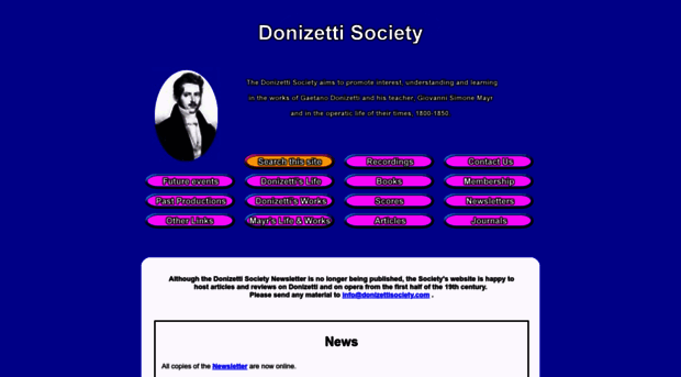 donizettisociety.com