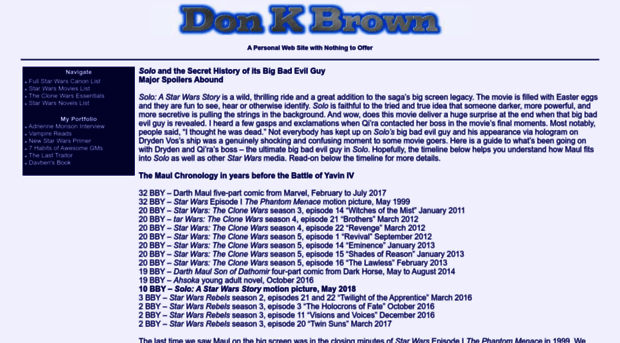 donkbrown.com