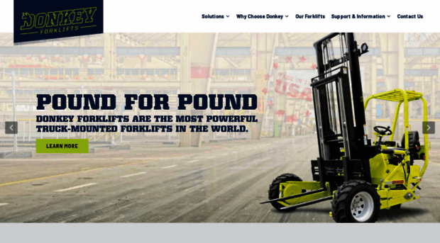 donkeyforklift.com