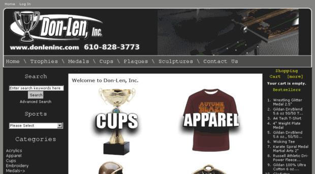 donlentrophies.com