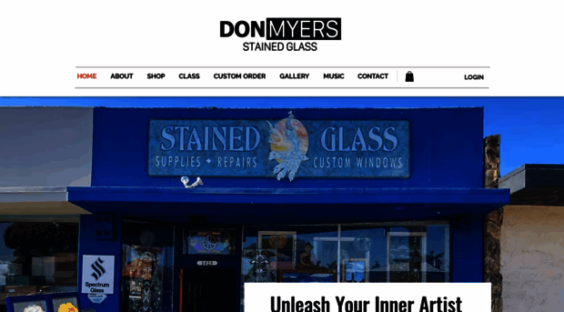 donmyersstainedglass.com