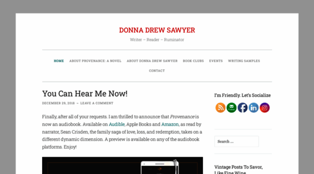 donnadrewsawyer.com