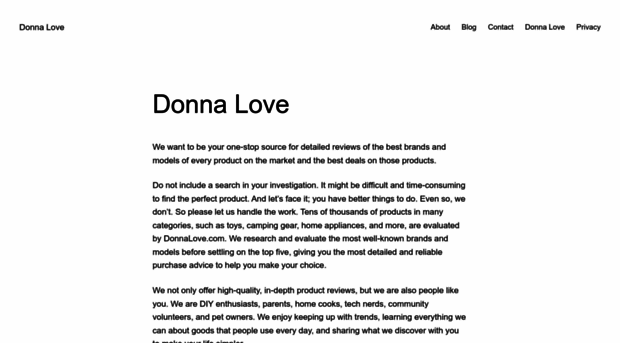 donnalove.com