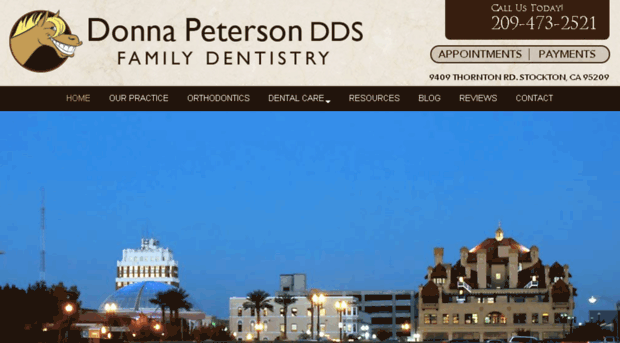 donnapetersondds.com