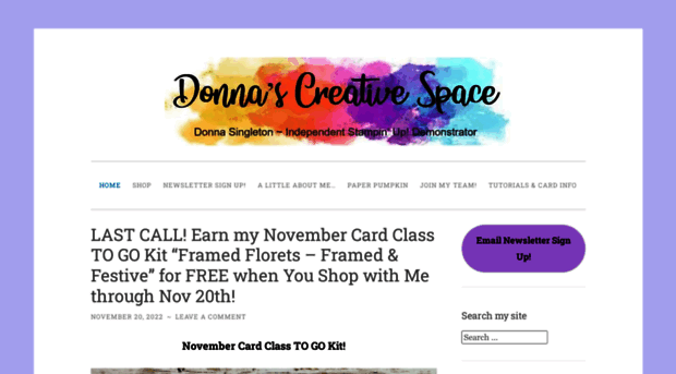 donnascreativespace.com