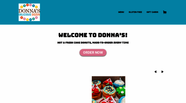 donnasdeliciousdozen.com