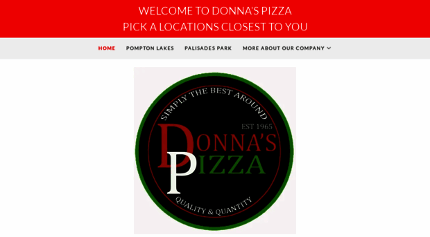 donnaspizza.com