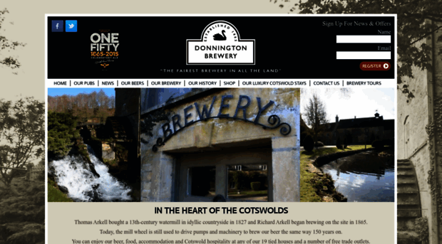 donnington-brewery.com