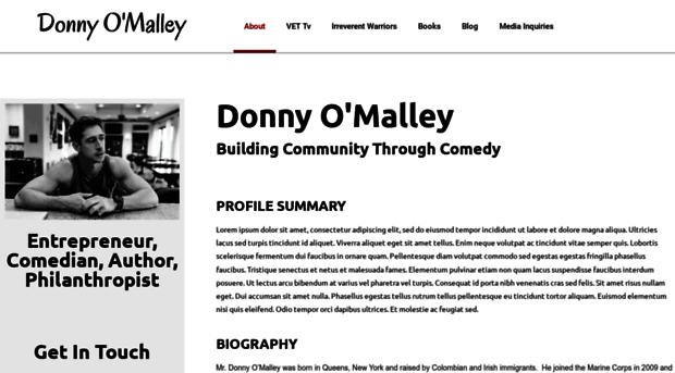 donnyomalley.com