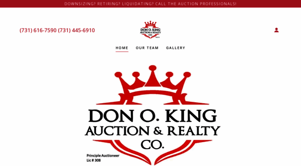 donokingauction.com