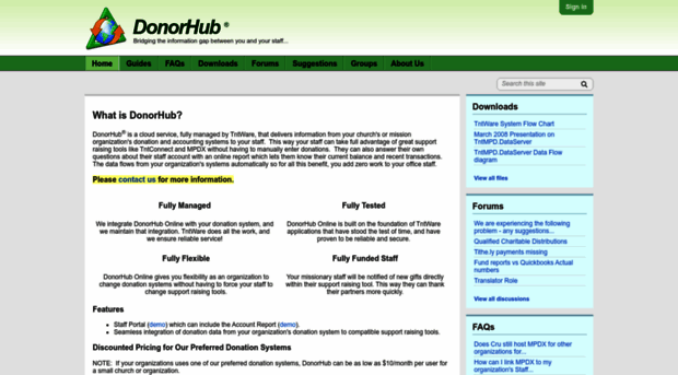 donorhub.org