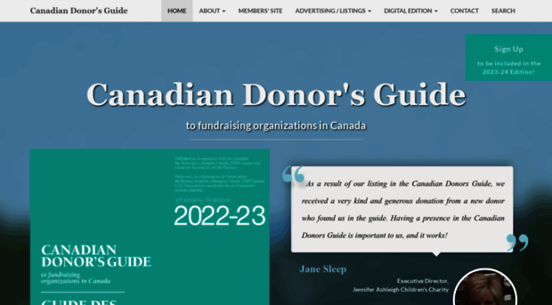 donorsguide.ca