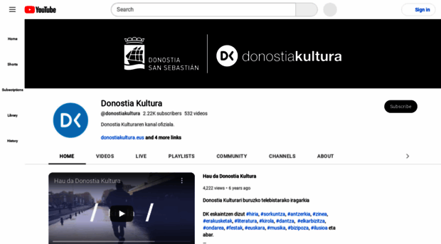 donostiakultura.tv