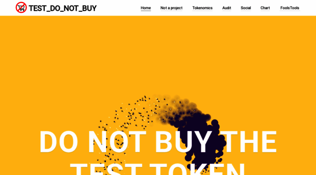 donotbuythetoken.com