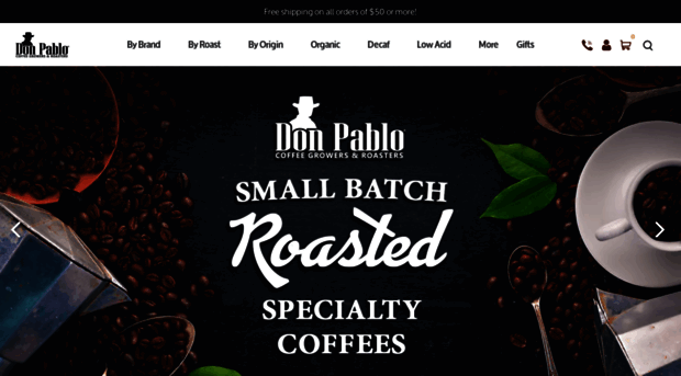 donpablocoffee.com