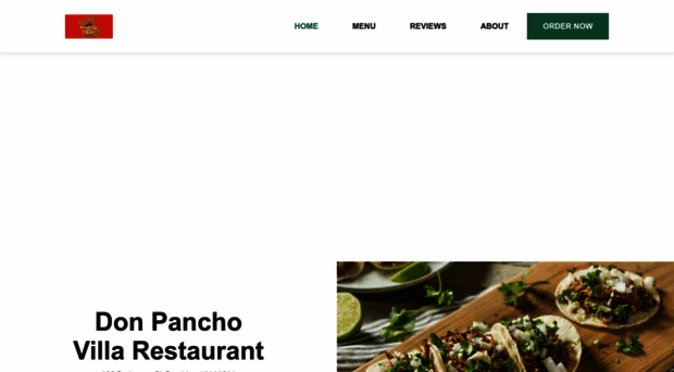 donpanchovillarestaurant.net