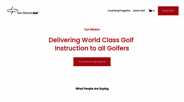 donparsonsgolf.com