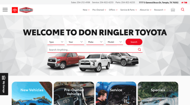 donringlertoyota.com