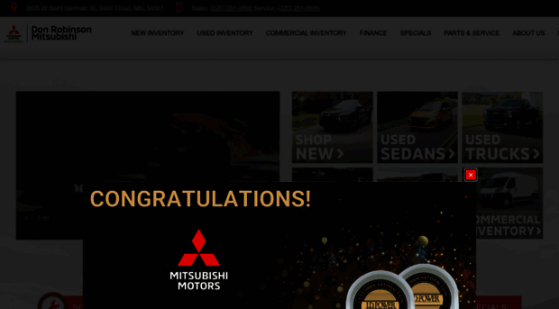 donrobinsonmitsubishi.com