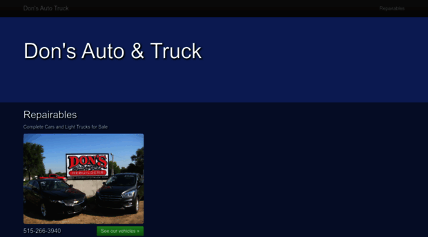 donsautotruck.com