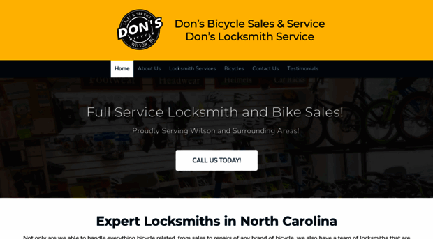 donsbicyclesales-locksmithservice.com