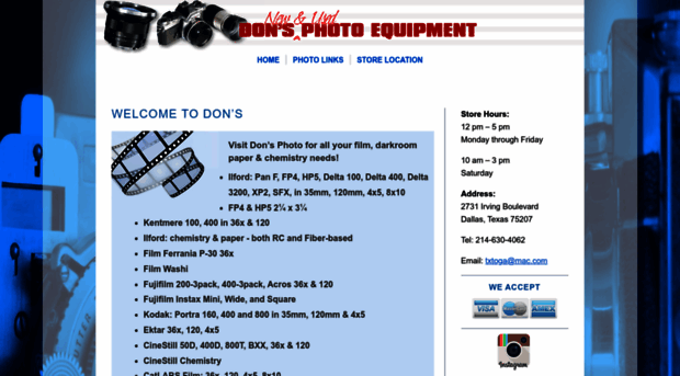 donsphotoequipment.com