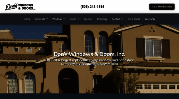 donswindows.com