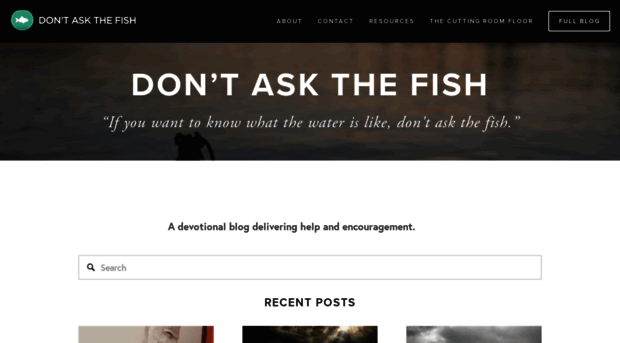 dontaskthefish.com