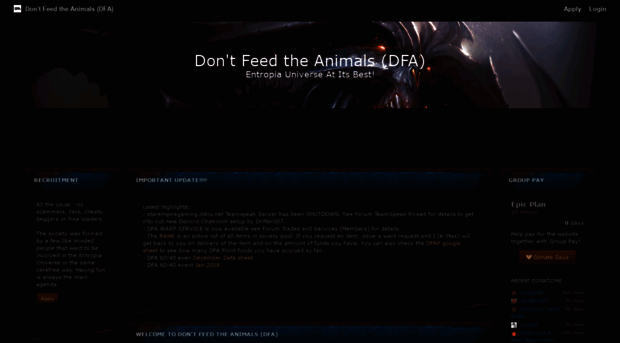 dontfeedtheanimals.shivtr.com