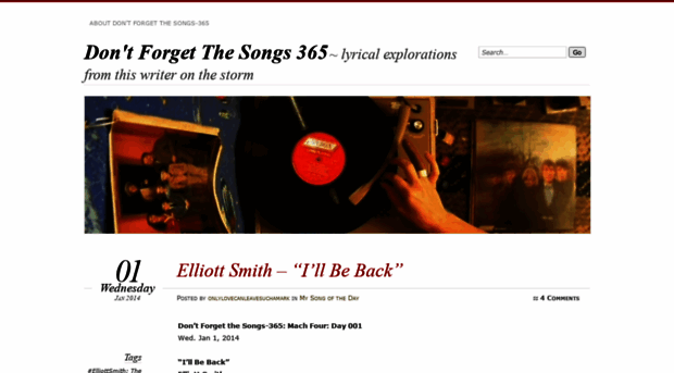 dontforgetthesongs365.wordpress.com