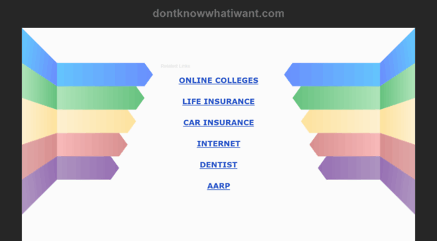 dontknowwhatiwant.com