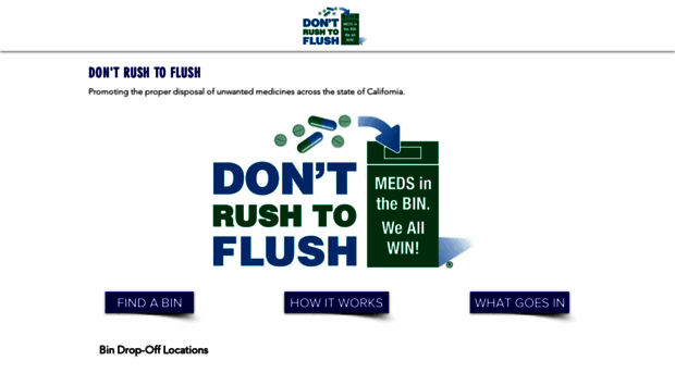 dontrushtoflush.org