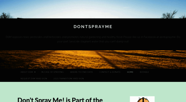 dontsprayme.com
