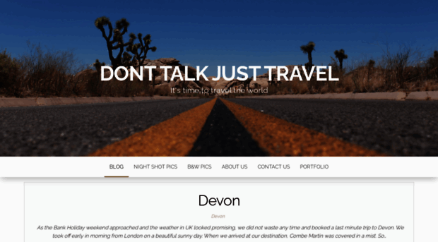 donttalkjusttravel.com