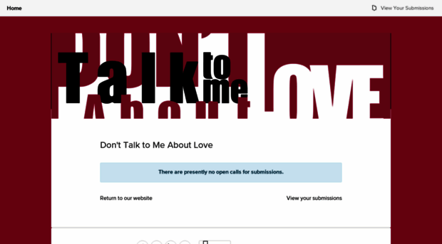 donttalktomeaboutlove.submittable.com