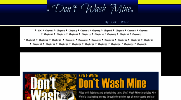 dontwashmine.com