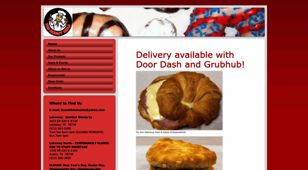 donutholeaustin.com