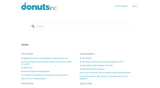 donuts.zendesk.com