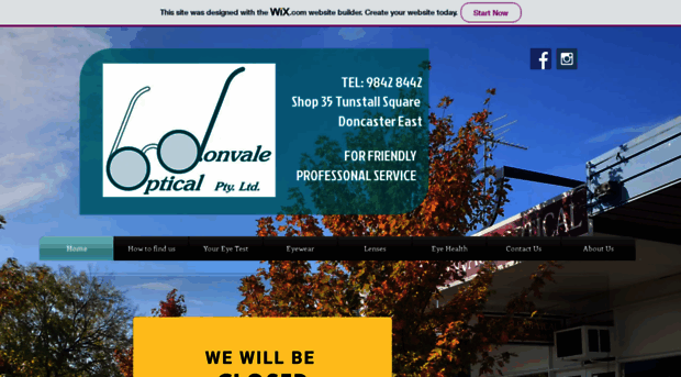 donvaleoptical.com