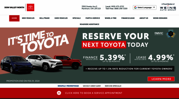 donvalleynorthtoyota.com