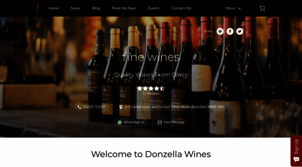 donzellawines.co.uk