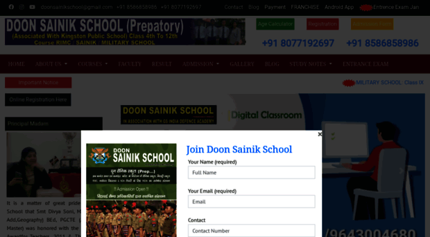doonsainikschool.com