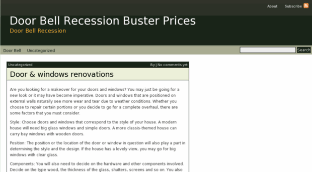 doorbellrecessionbusterprices.com