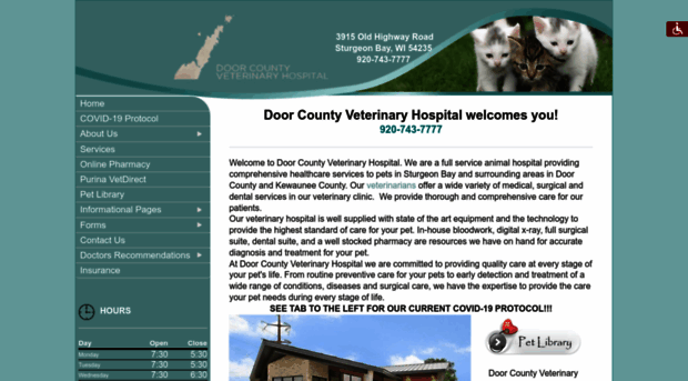 doorcountyveterinaryhospital.com