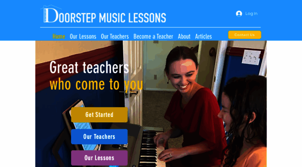 doorstepmusiclessons.com