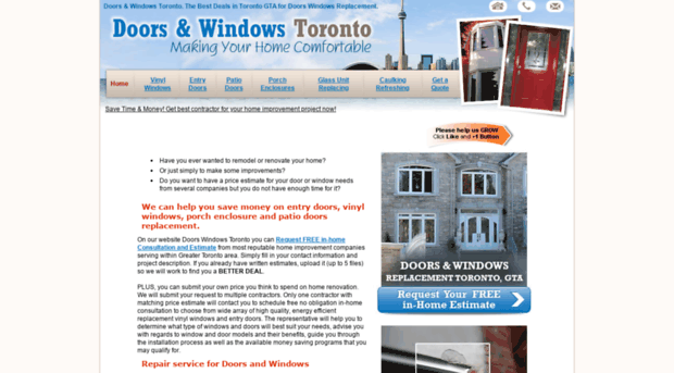 doorswindowstoronto.com