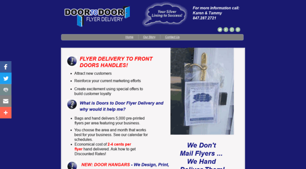 doortodoorflyers.com
