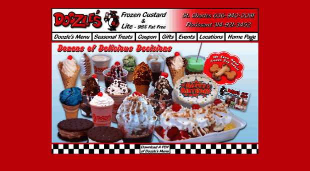 doozlesfrozencustard.com