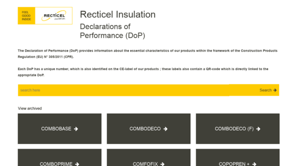 dop.recticelinsulation.com